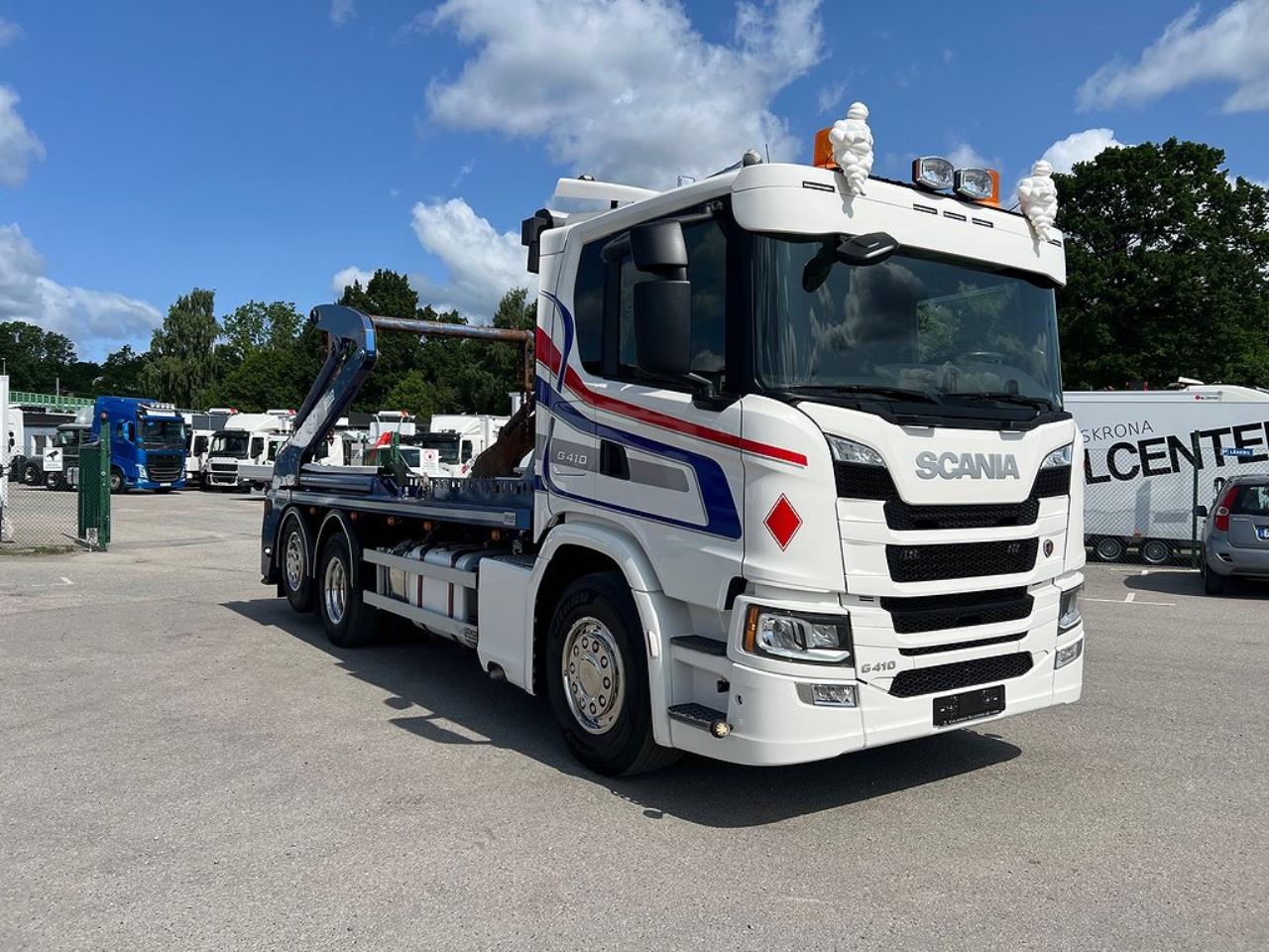 Scania G410 6x2 Laxo Liftdumper Euro 6 2020 - Växelflak
