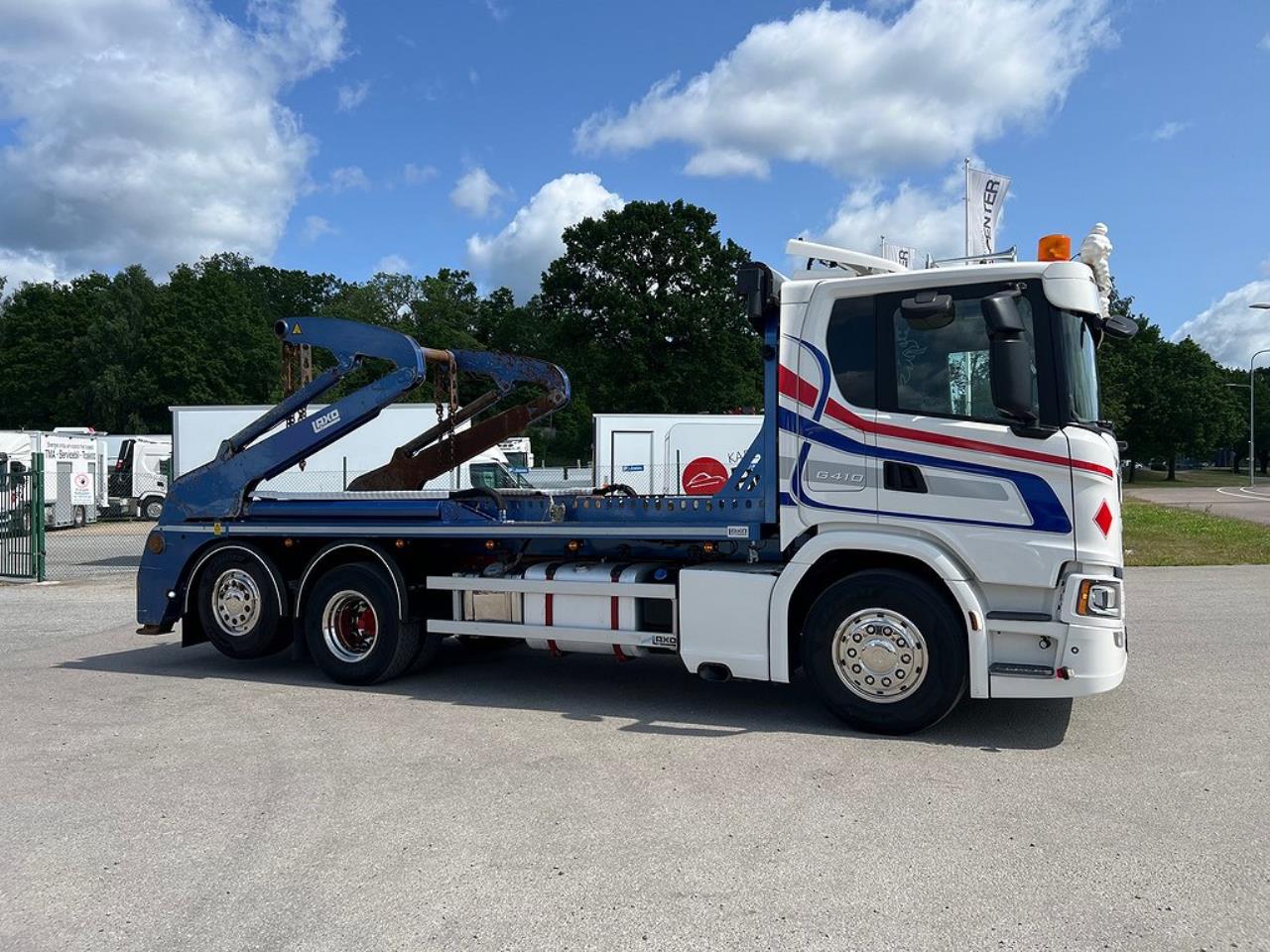 Scania G410 6x2 Laxo Liftdumper Euro 6 2020 - Växelflak