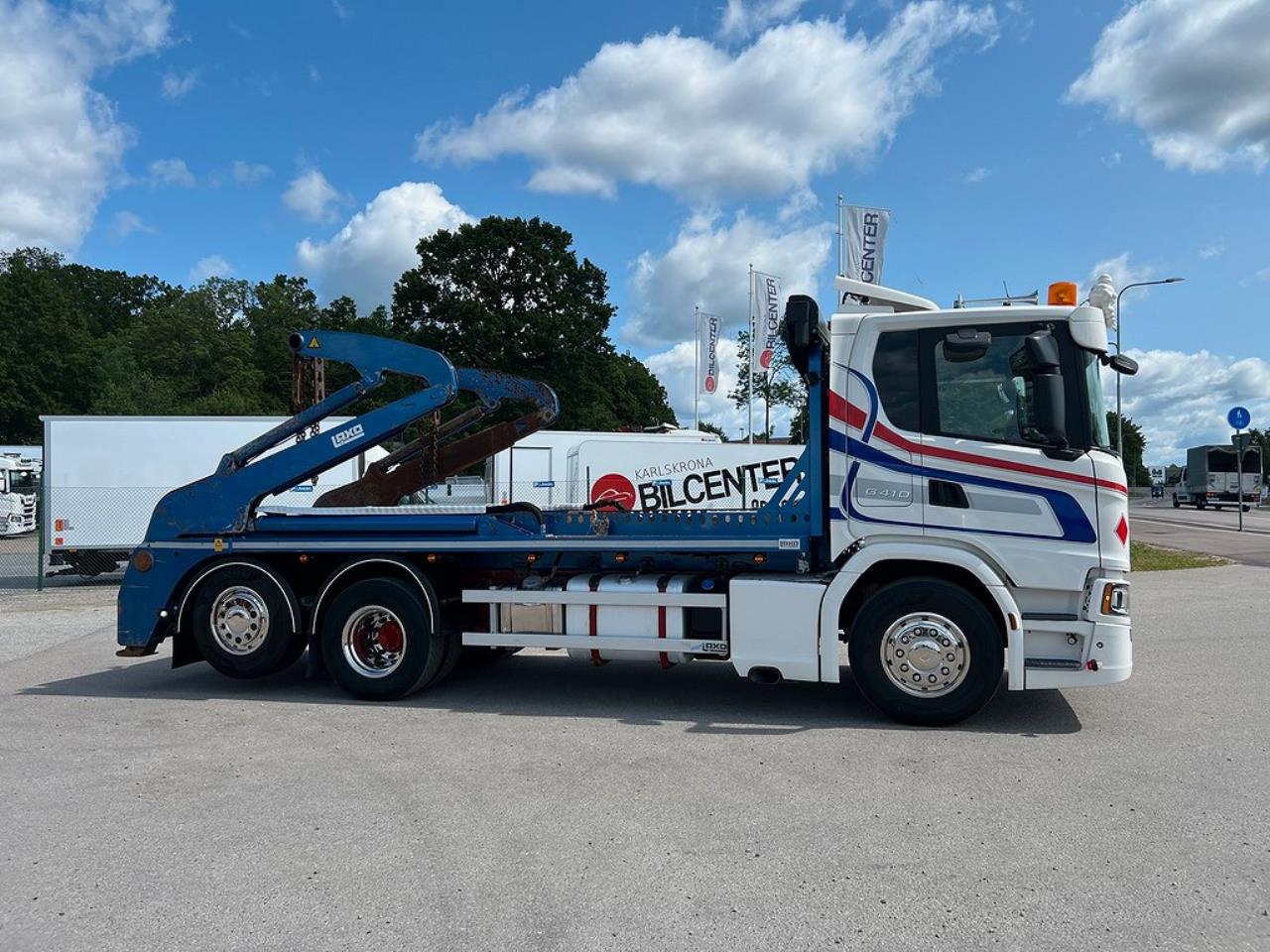 Scania G410 6x2 Laxo Liftdumper Euro 6 2020 - Växelflak