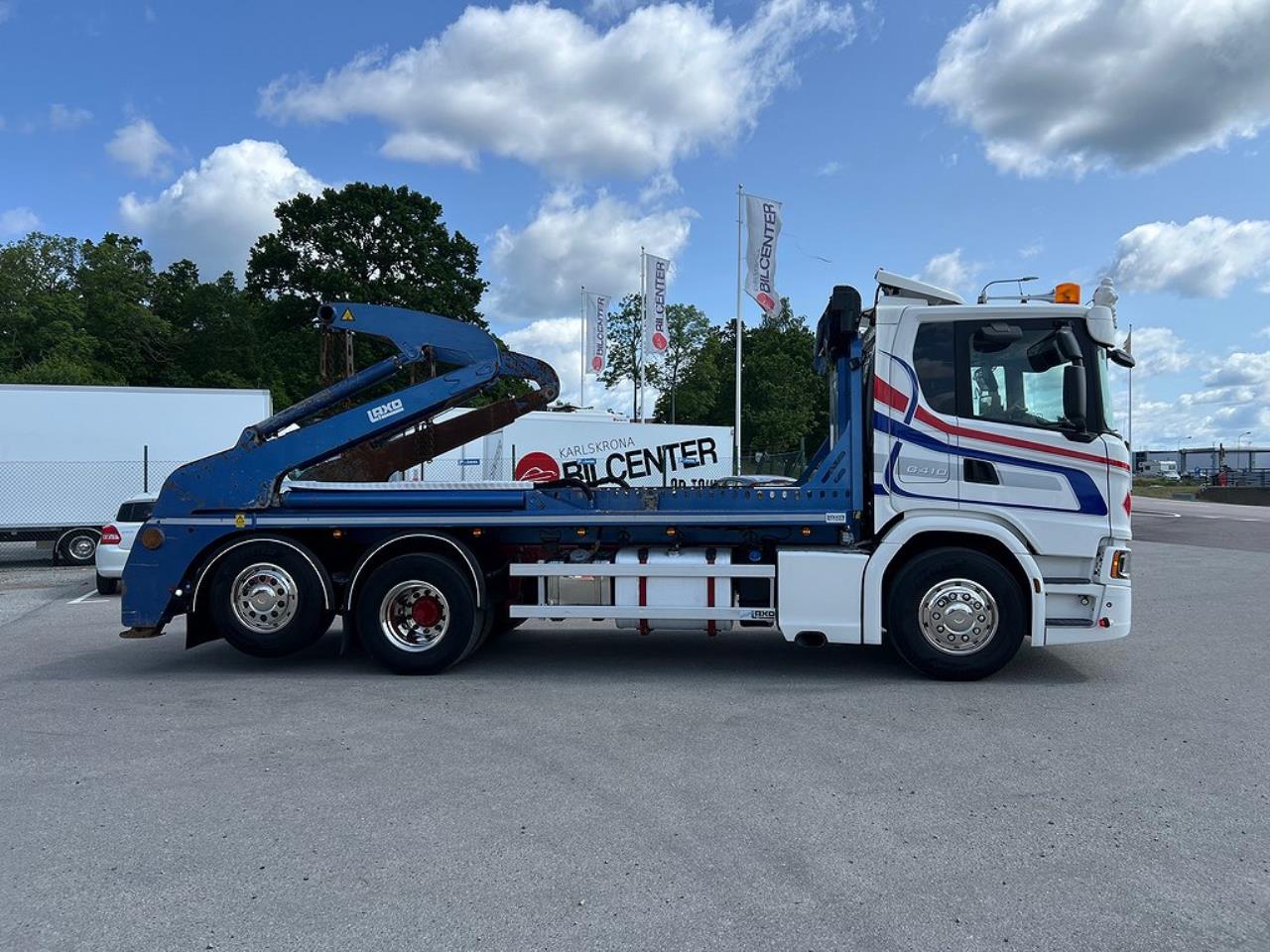 Scania G410 6x2 Laxo Liftdumper Euro 6 2020 - Växelflak