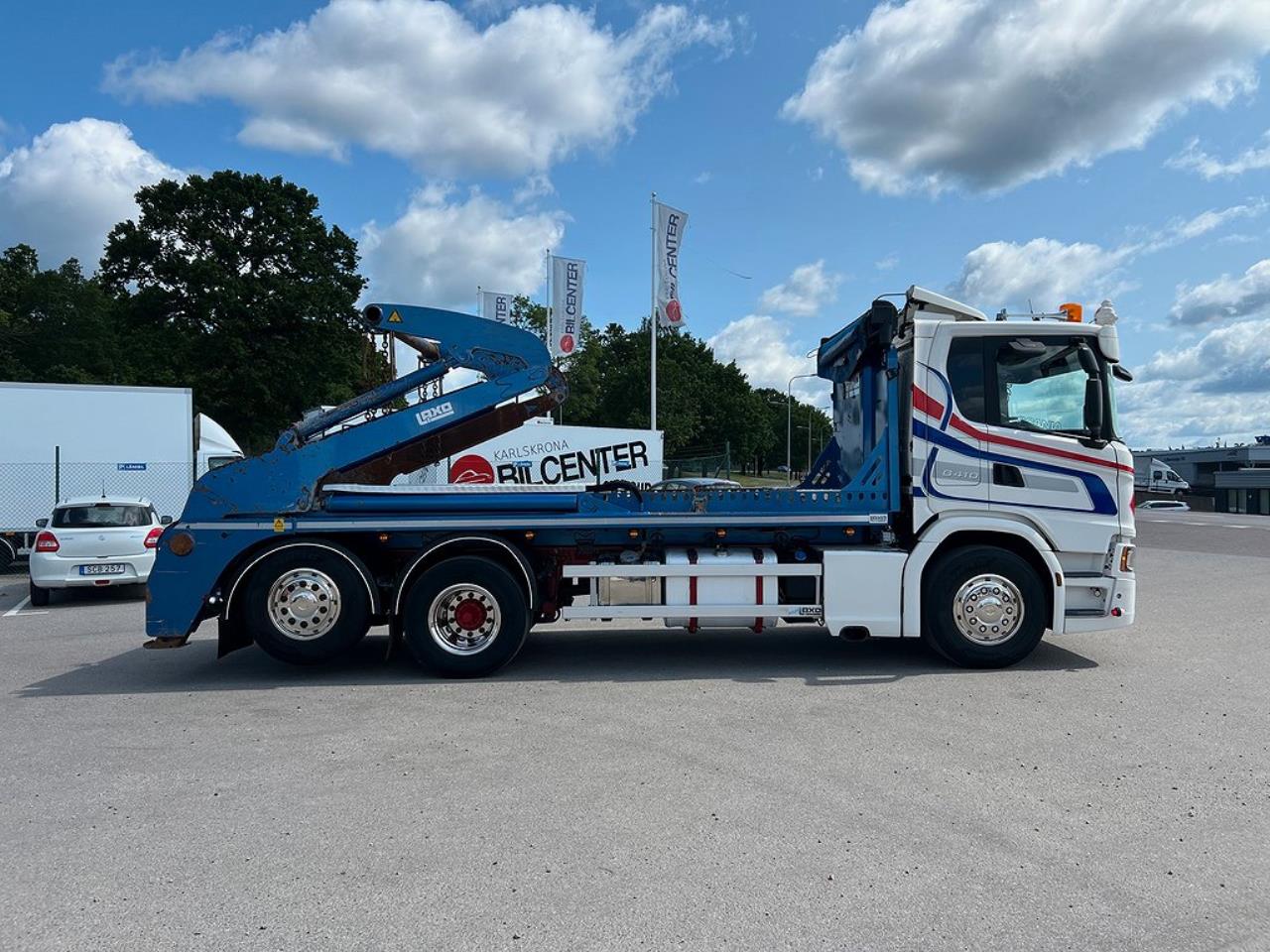 Scania G410 6x2 Laxo Liftdumper Euro 6 2020 - Växelflak