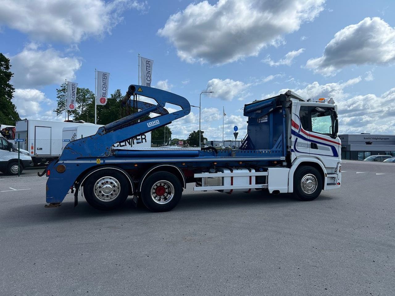 Scania G410 6x2 Laxo Liftdumper Euro 6 2020 - Växelflak