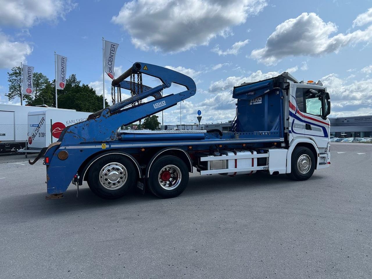 Scania G410 6x2 Laxo Liftdumper Euro 6 2020 - Växelflak