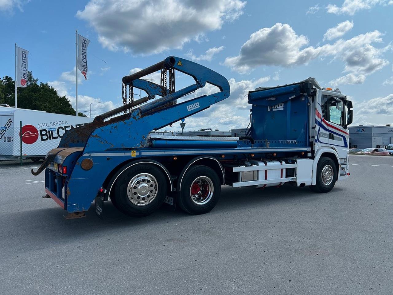 Scania G410 6x2 Laxo Liftdumper Euro 6 2020 - Växelflak