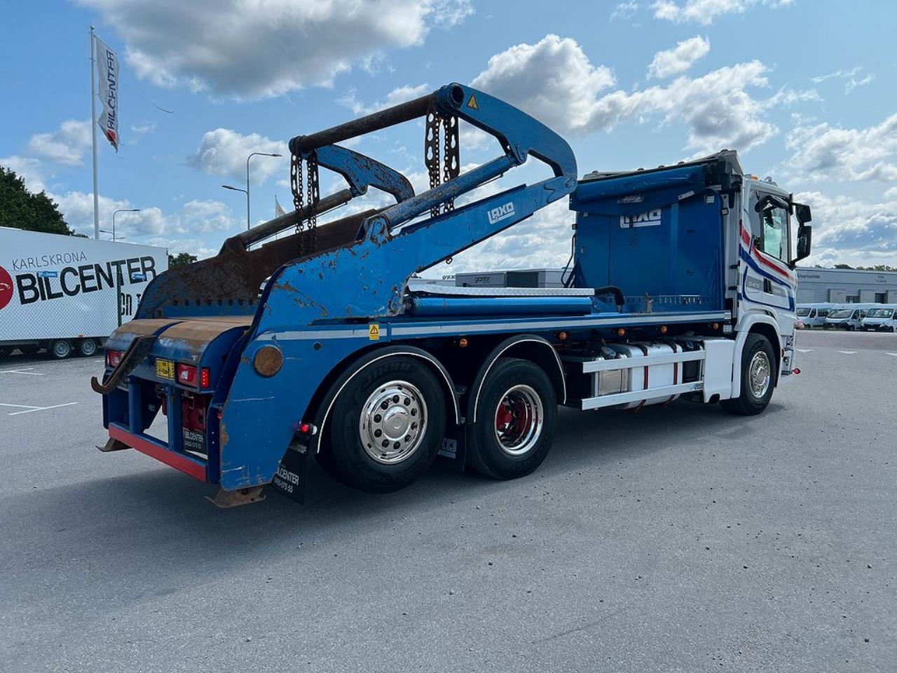 Scania G410 6x2 Laxo Liftdumper Euro 6 2020 - Växelflak