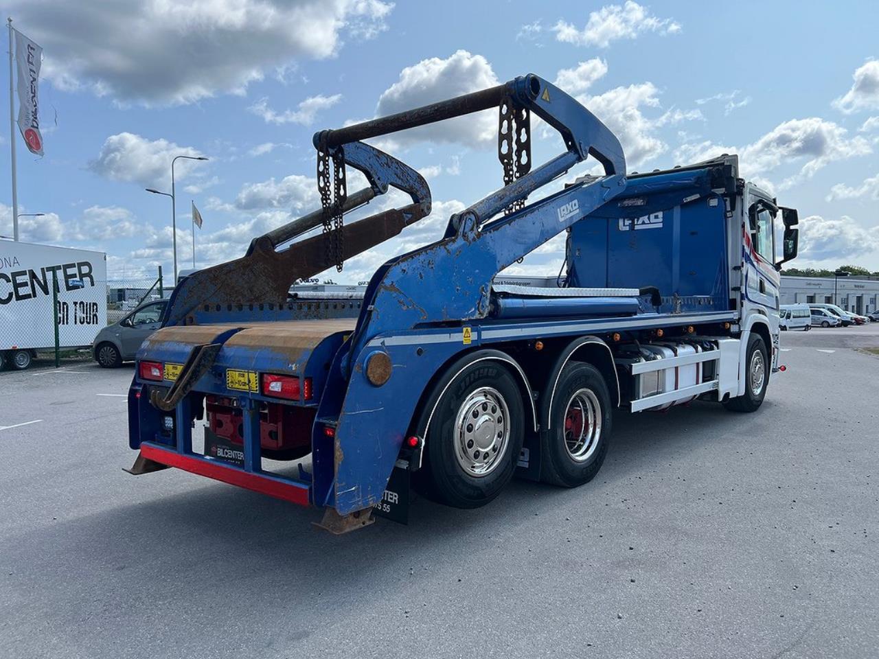Scania G410 6x2 Laxo Liftdumper Euro 6 2020 - Växelflak