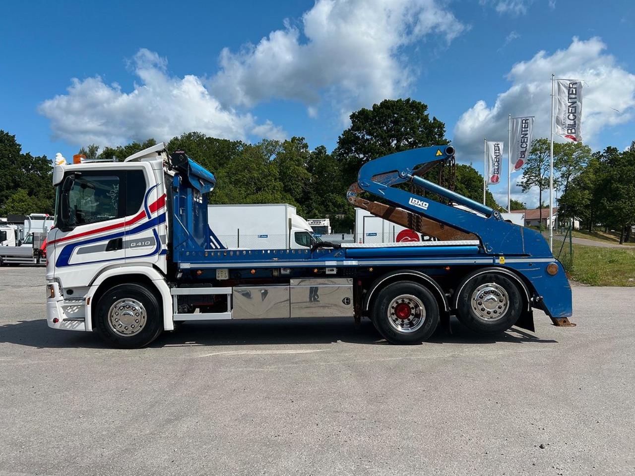 Scania G410 6x2 Laxo Liftdumper Euro 6 2020 - Växelflak