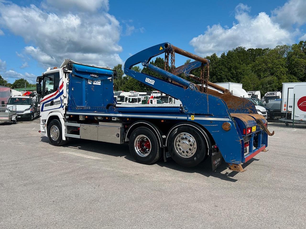 Scania G410 6x2 Laxo Liftdumper Euro 6 2020 - Växelflak