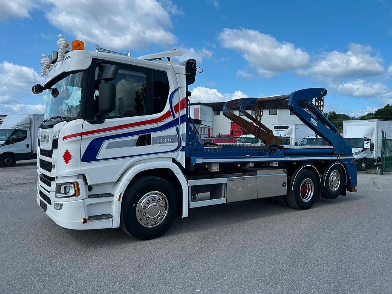 Scania G410 6x2 Laxo Liftdumper Euro 6 2020 - Växelflak