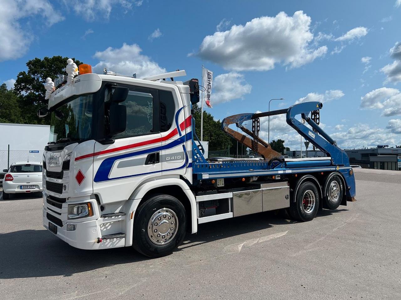 Scania G410 6x2 Laxo Liftdumper Euro 6 2020 - Växelflak