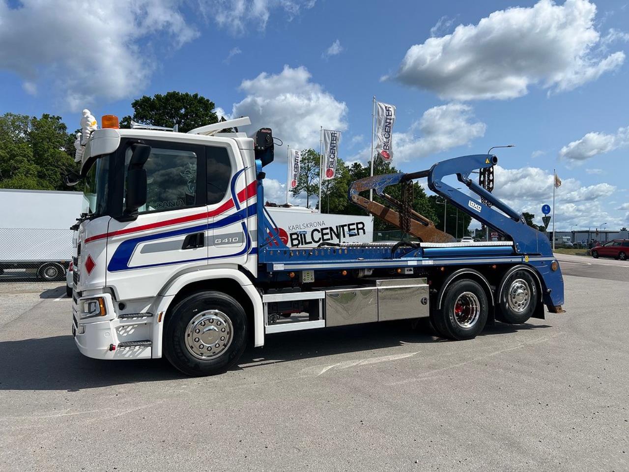 Scania G410 6x2 Laxo Liftdumper Euro 6 2020 - Växelflak