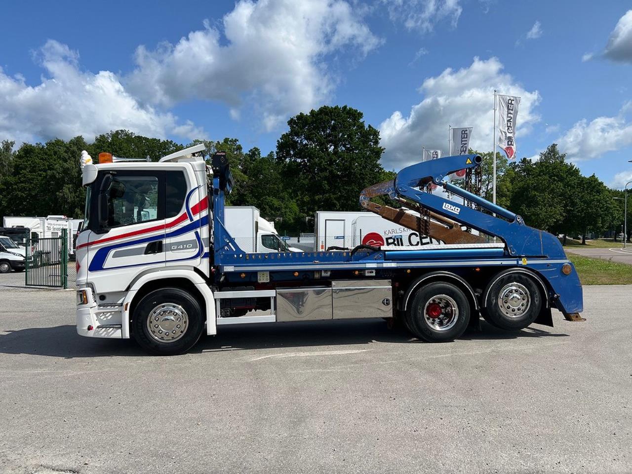 Scania G410 6x2 Laxo Liftdumper Euro 6 2020 - Växelflak