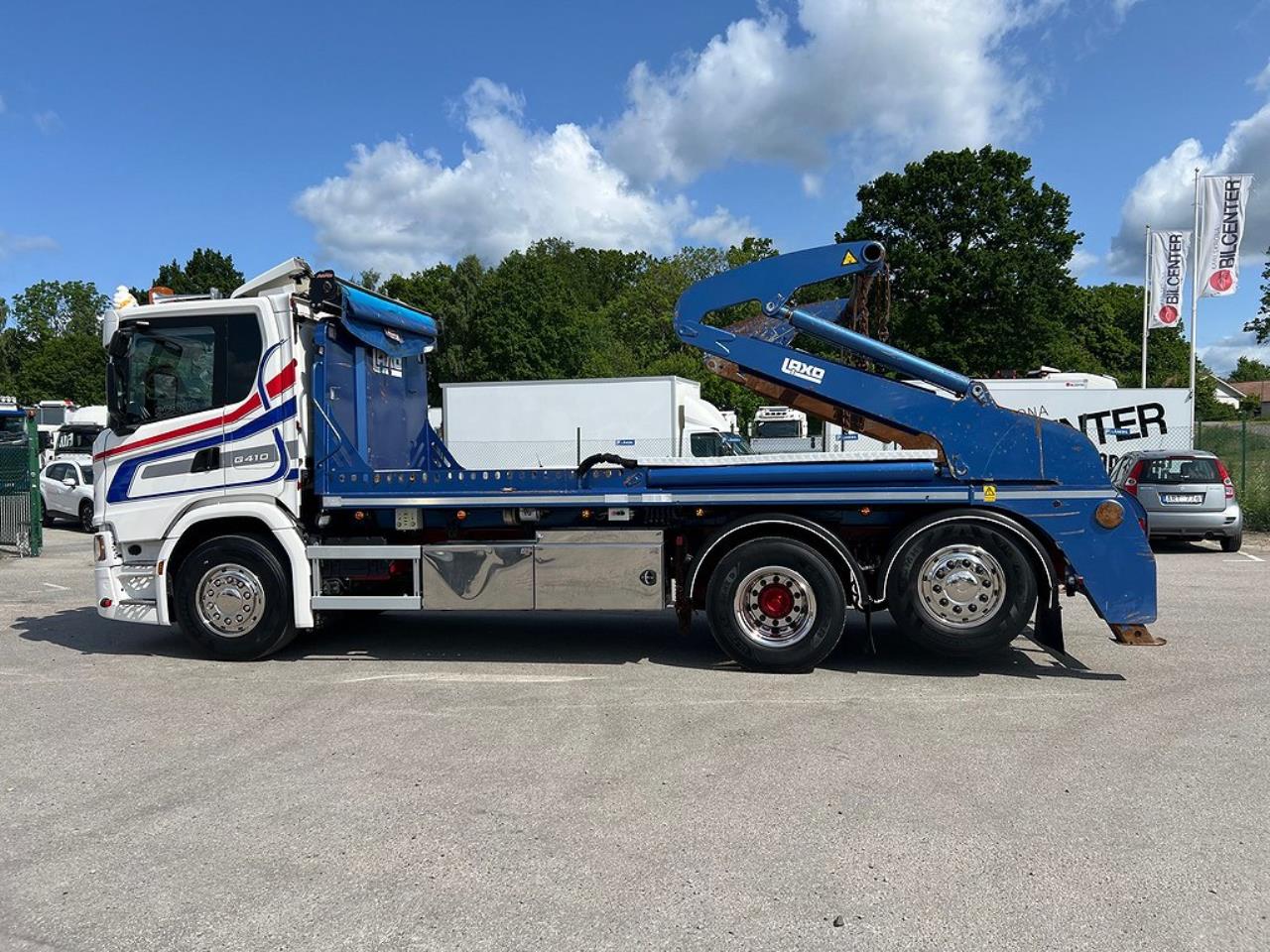 Scania G410 6x2 Laxo Liftdumper Euro 6 2020 - Växelflak