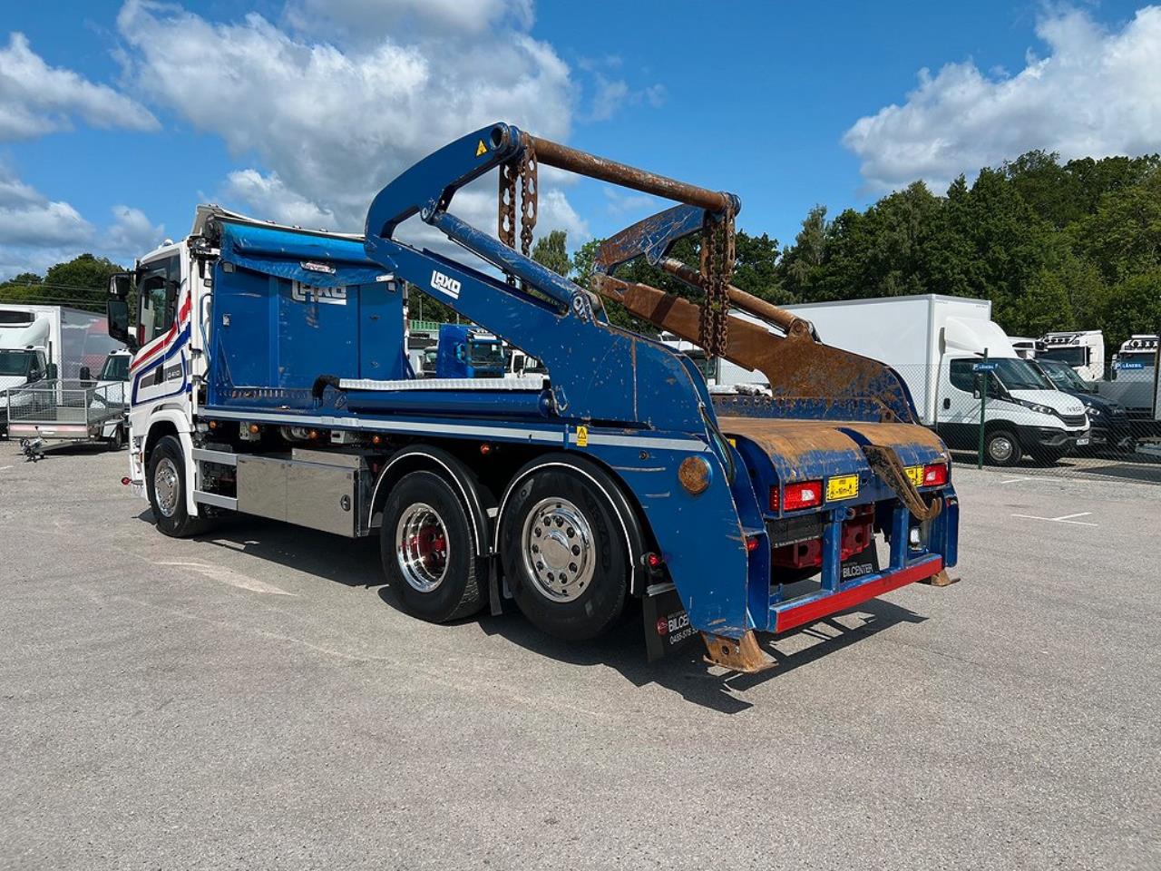 Scania G410 6x2 Laxo Liftdumper Euro 6 2020 - Växelflak