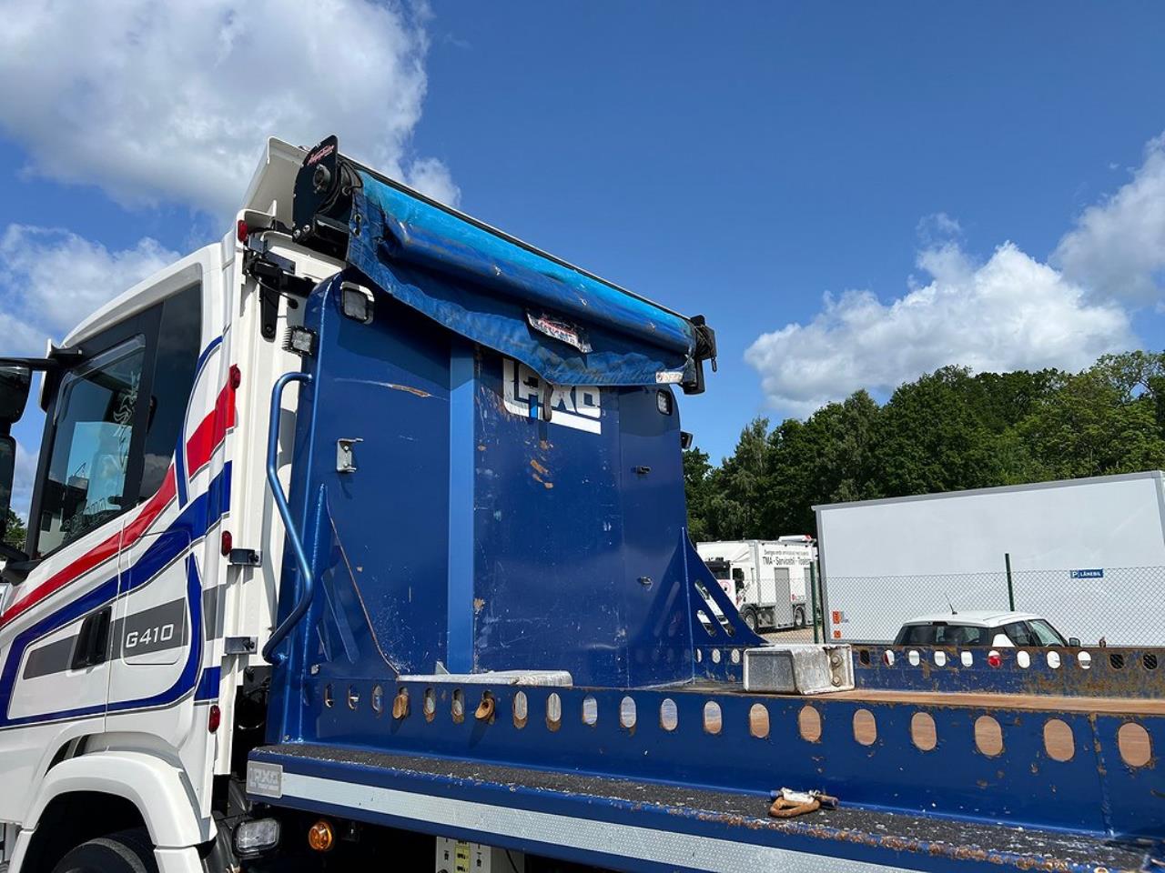 Scania G410 6x2 Laxo Liftdumper Euro 6 2020 - Växelflak