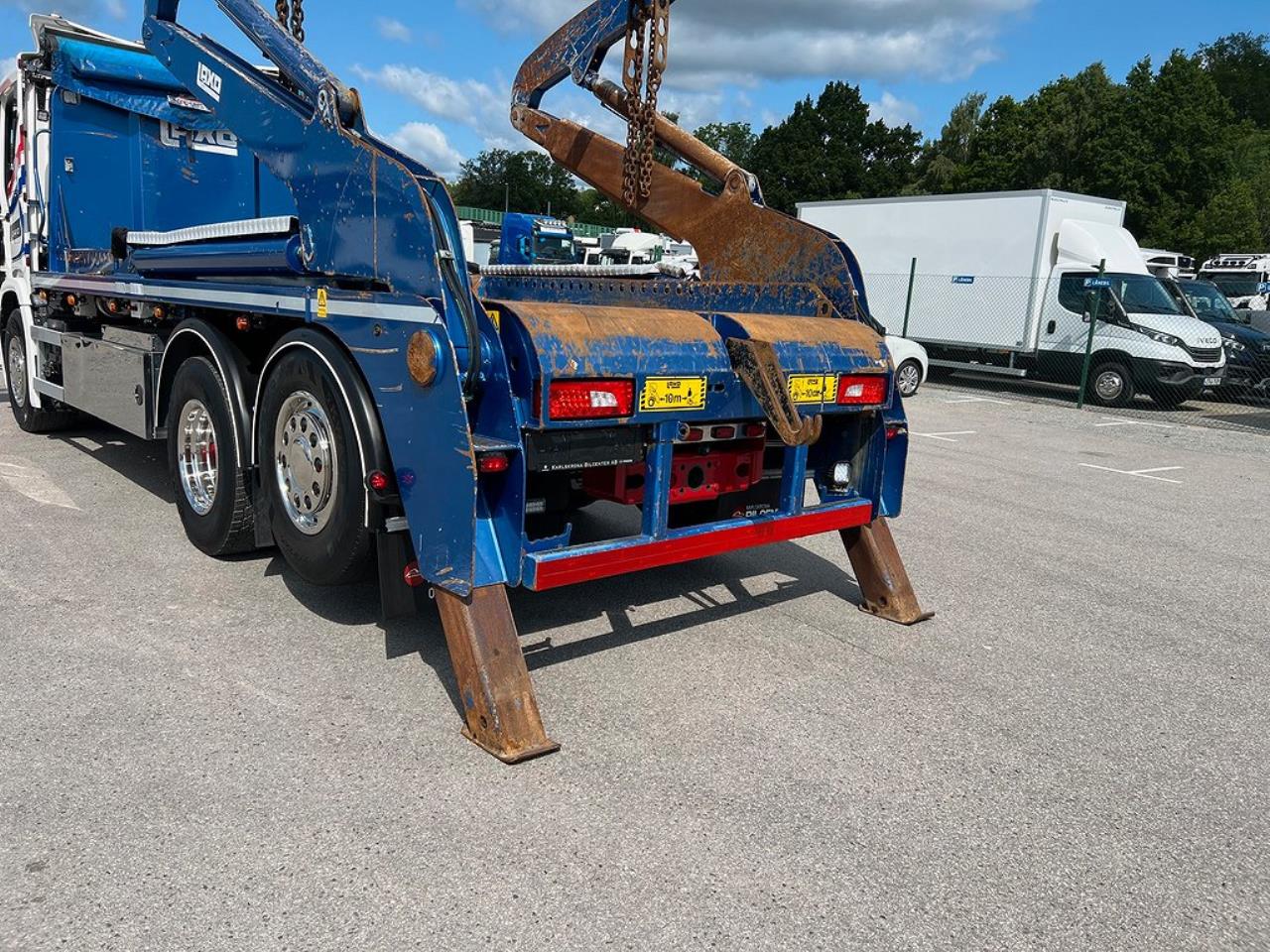 Scania G410 6x2 Laxo Liftdumper Euro 6 2020 - Växelflak