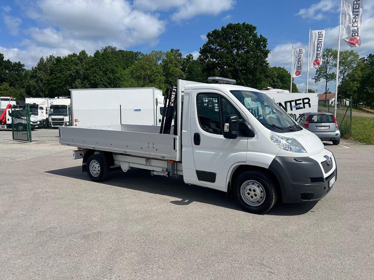 Peugeot Boxer 2,2 HDI Flak & kran, Kranbil  2014 - Övrigt
