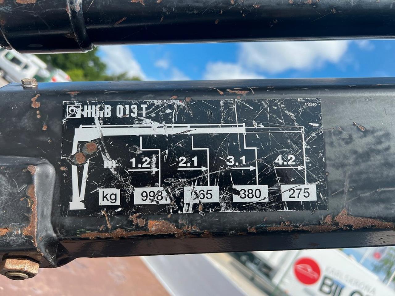 Peugeot Boxer 2,2 HDI Flak & kran, Kranbil  2014 - Övrigt