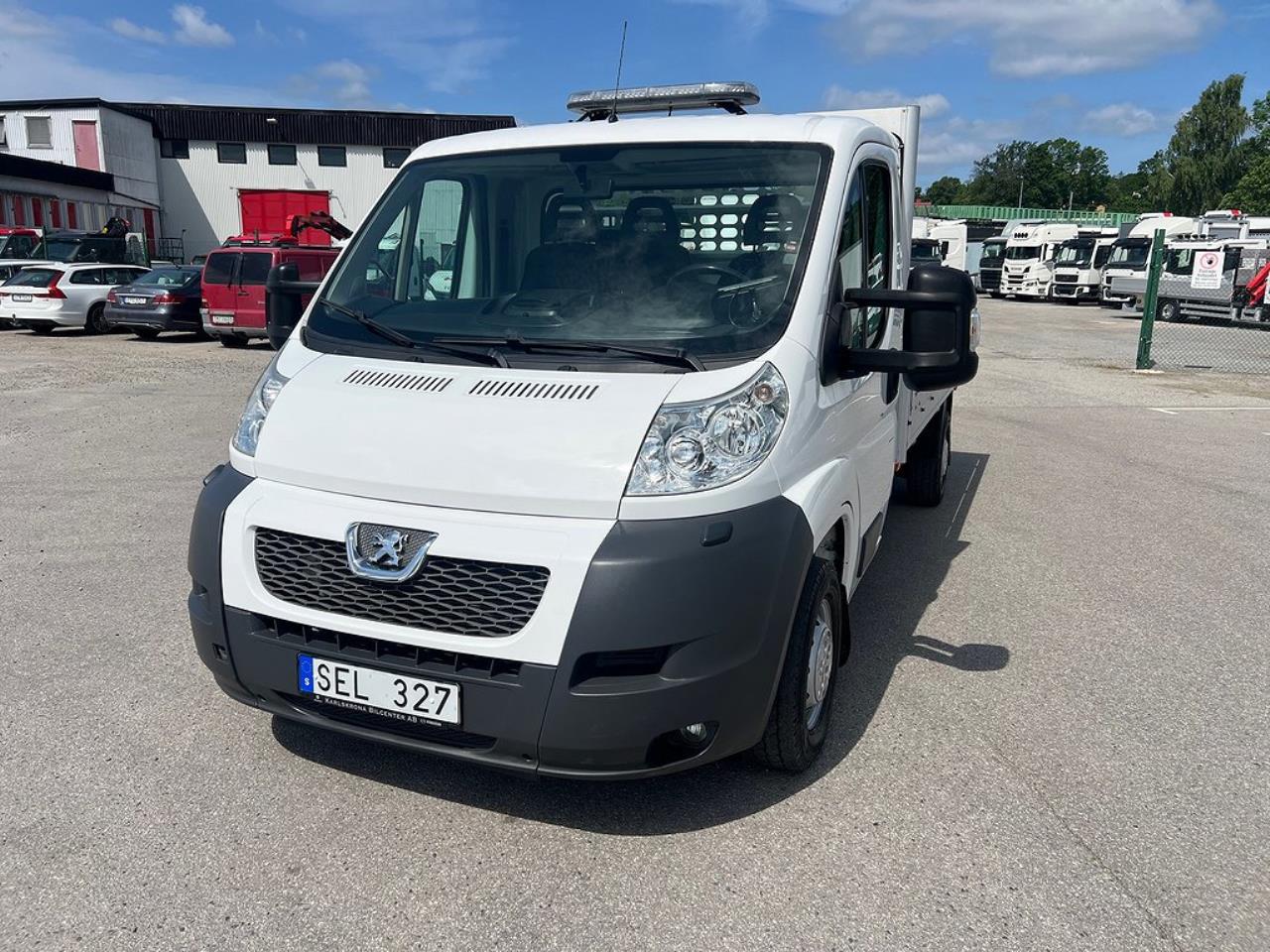 Peugeot Boxer 2,2 HDI Flak & kran, Kranbil  2014 - Övrigt