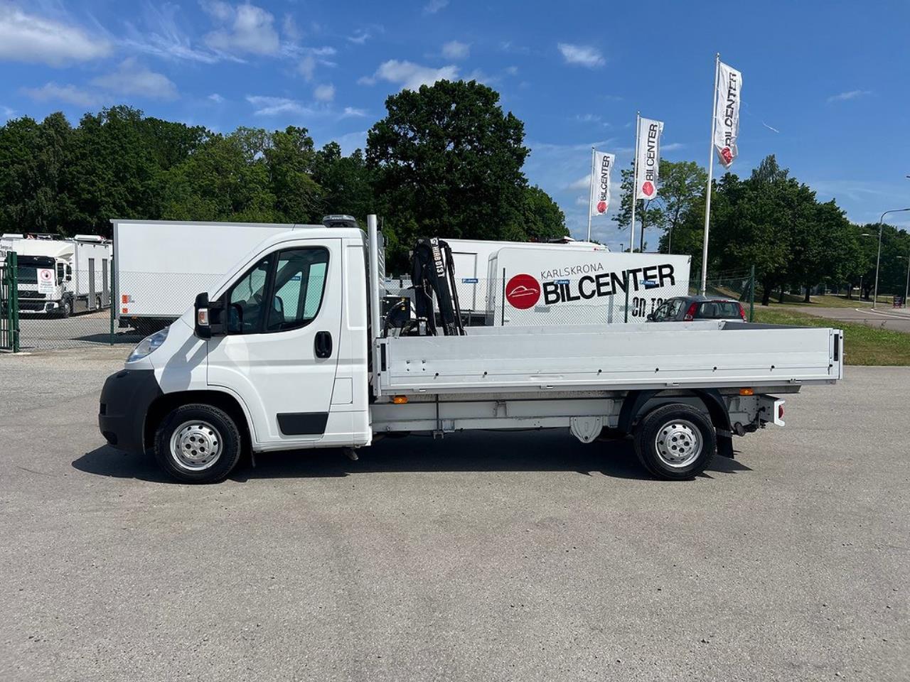 Peugeot Boxer 2,2 HDI Flak & kran, Kranbil  2014 - Övrigt