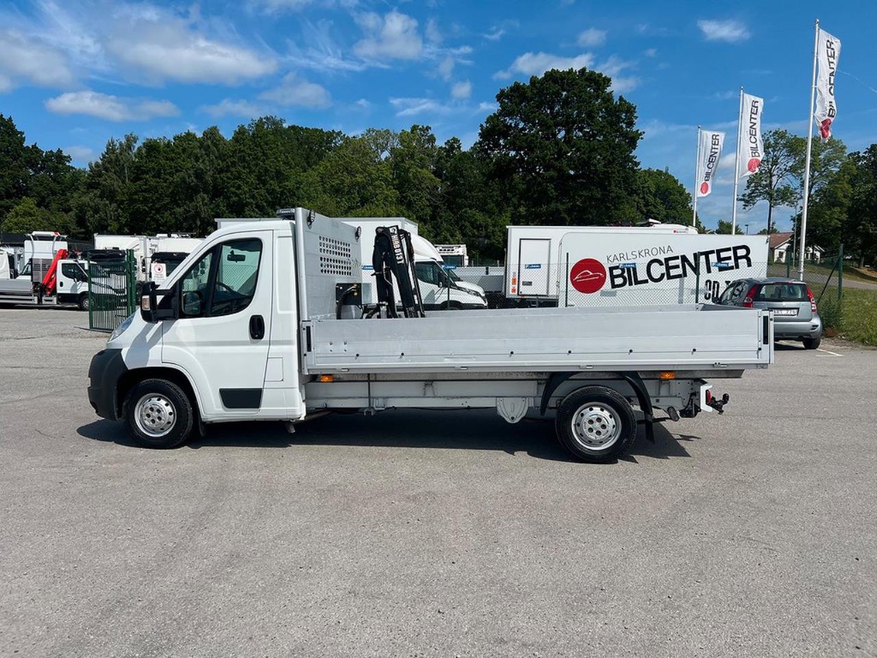 Peugeot Boxer 2,2 HDI Flak & kran, Kranbil  2014 - Övrigt