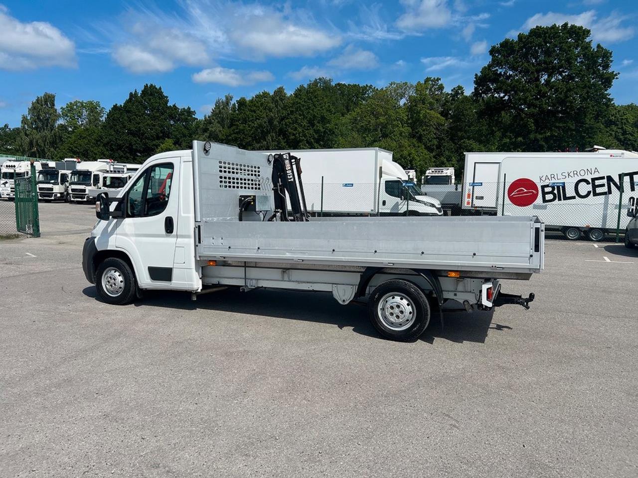 Peugeot Boxer 2,2 HDI Flak & kran, Kranbil  2014 - Övrigt