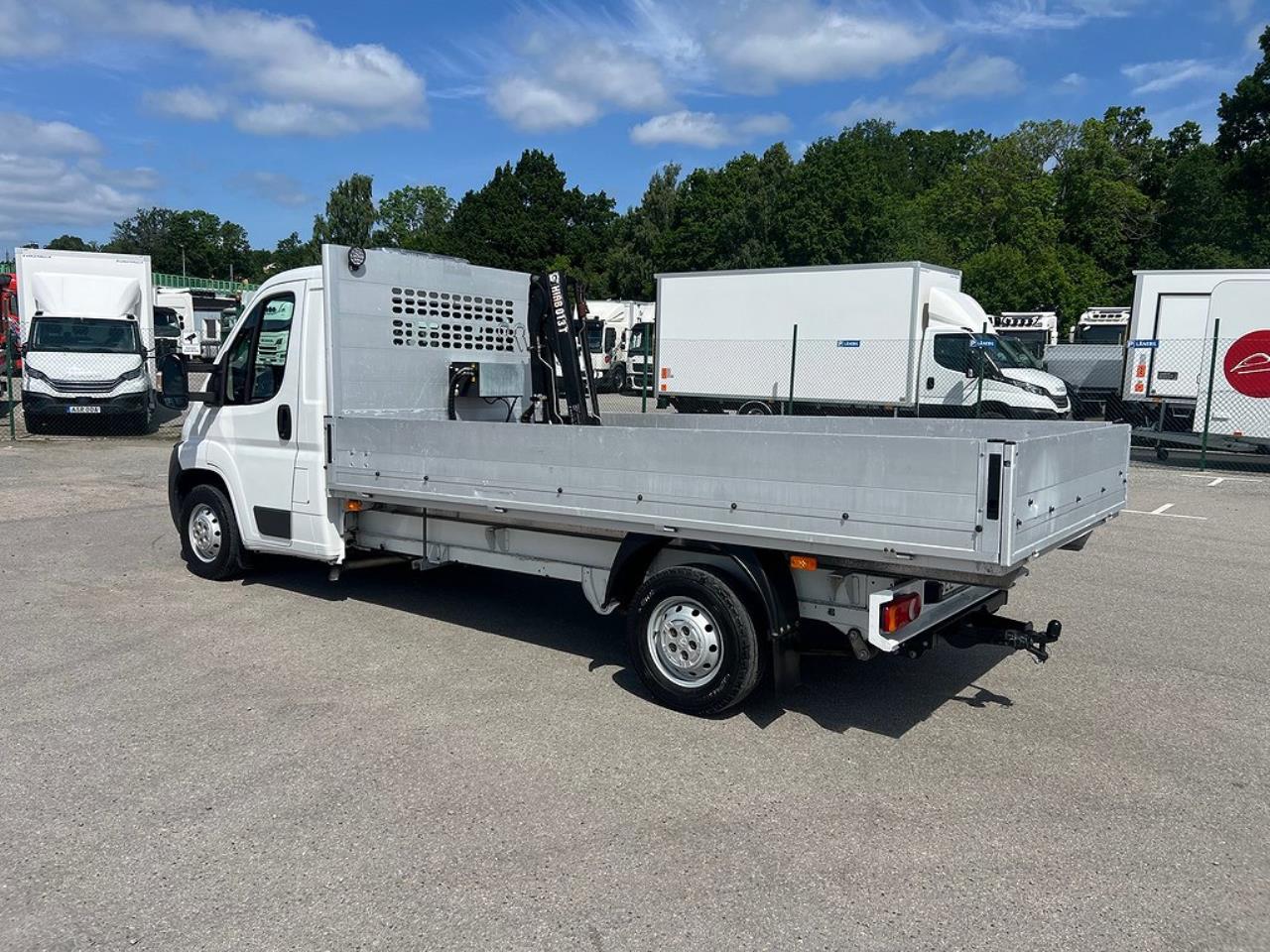 Peugeot Boxer 2,2 HDI Flak & kran, Kranbil  2014 - Övrigt