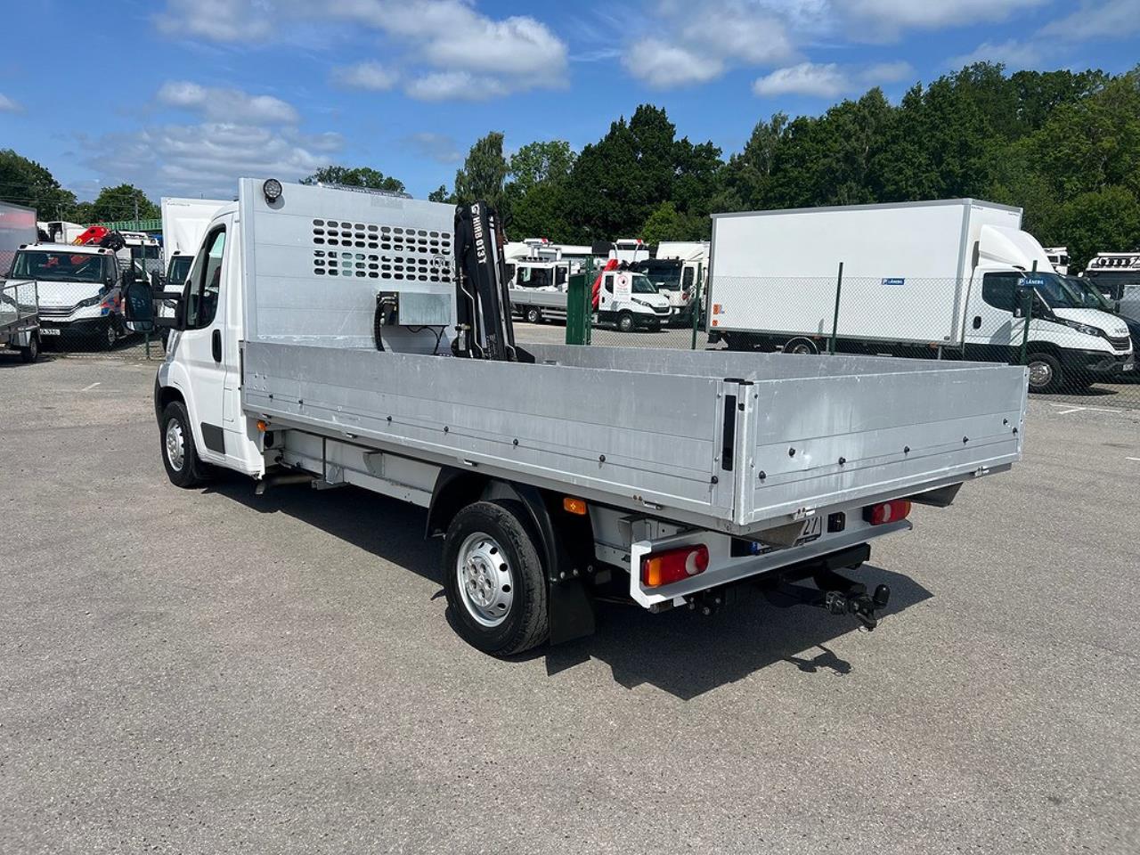 Peugeot Boxer 2,2 HDI Flak & kran, Kranbil  2014 - Övrigt