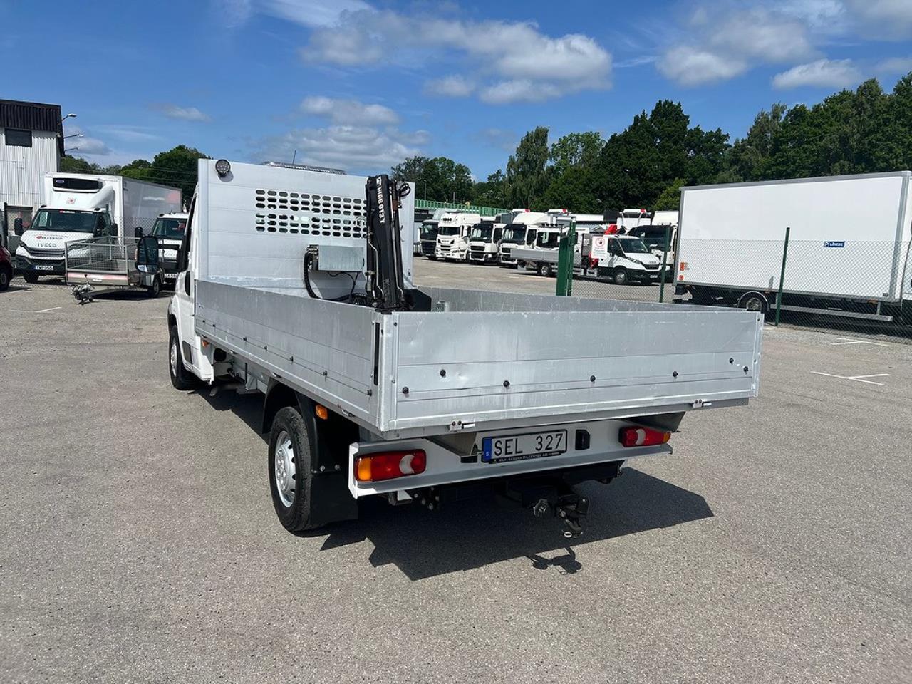 Peugeot Boxer 2,2 HDI Flak & kran, Kranbil  2014 - Övrigt
