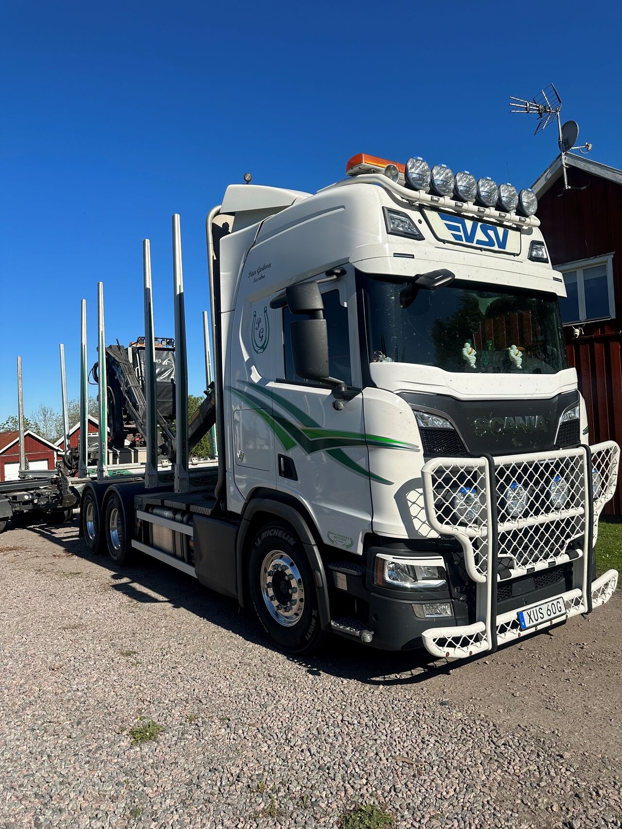 Scania R 770 6x4 timmerbil 2021 - Timmer