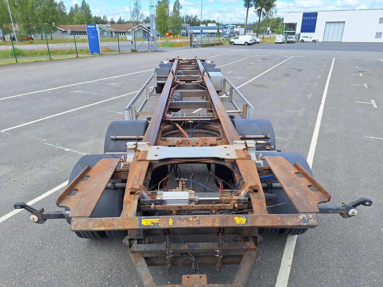 Kilafors 4-axl Lastväxlarsläp 2012 - Lastväxlare
