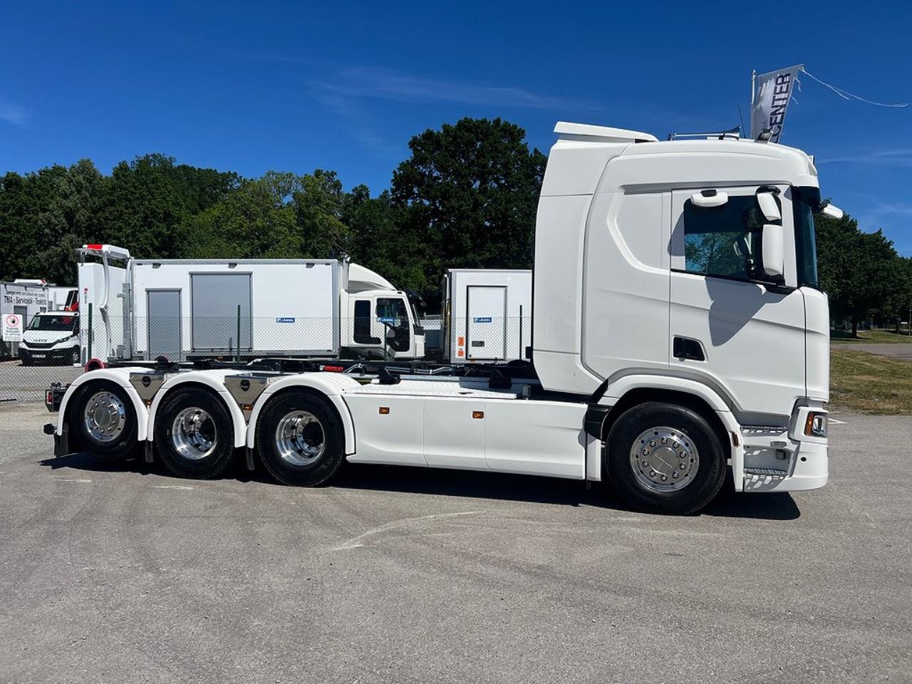 Scania R500 8x4*4 Tridem 26 T Hiab  Lastväxlare Fullutrustad 2025 - Krok/Lastväxlare
