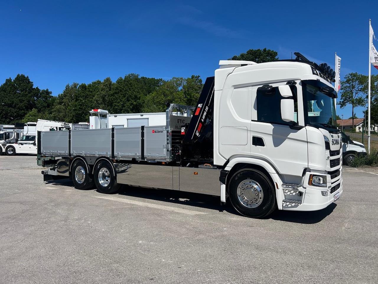 Scania G500 6x2*4 Brädgårdsbil Kranbil Hiab 232 Kran 2025 - Kran