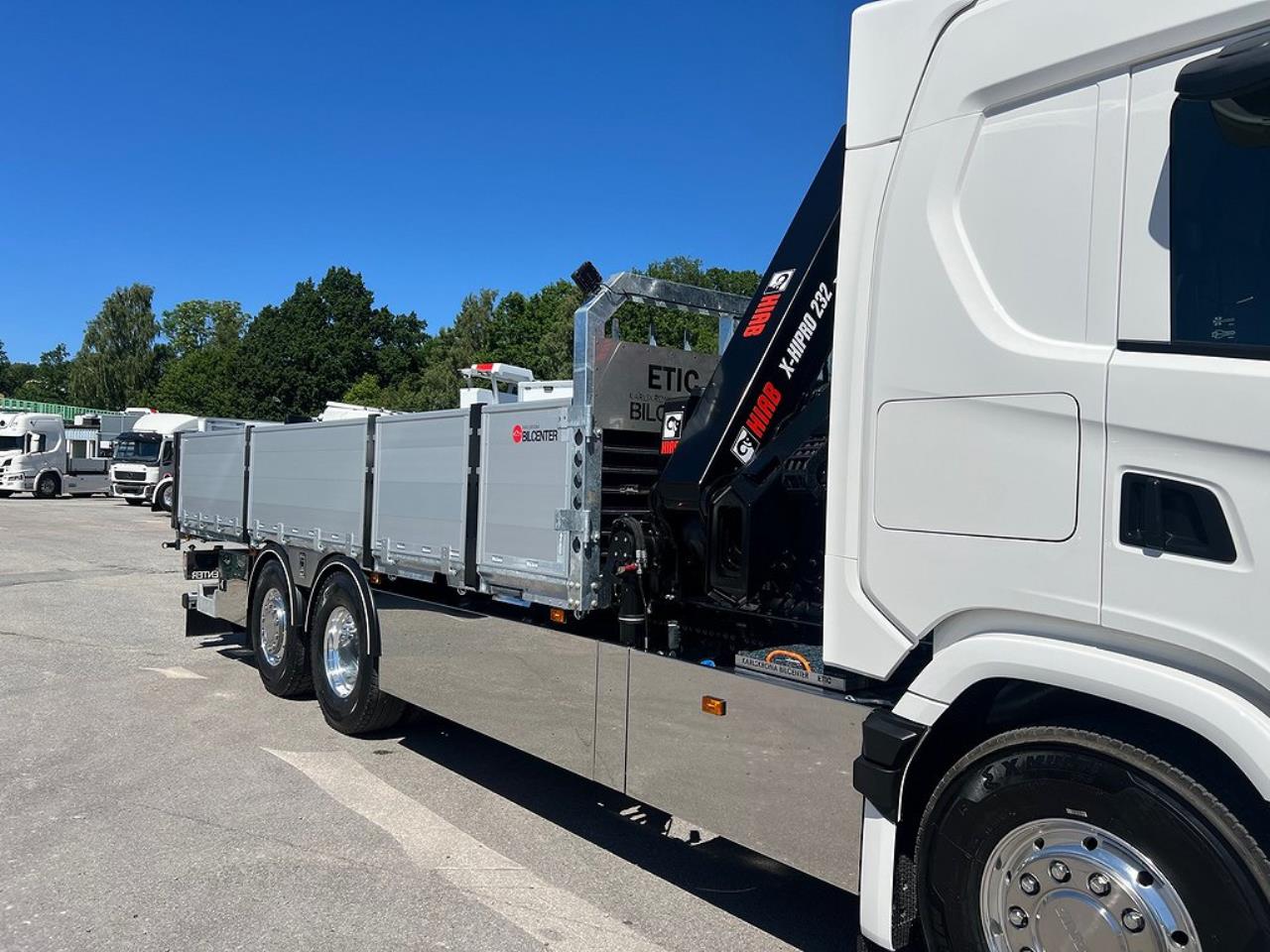 Scania G500 6x2*4 Brädgårdsbil Kranbil Hiab 232 Kran 2025 - Kran