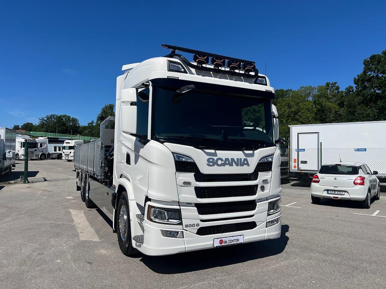 Scania G500 6x2*4 Brädgårdsbil Kranbil Hiab 232 Kran 2025 - Kran