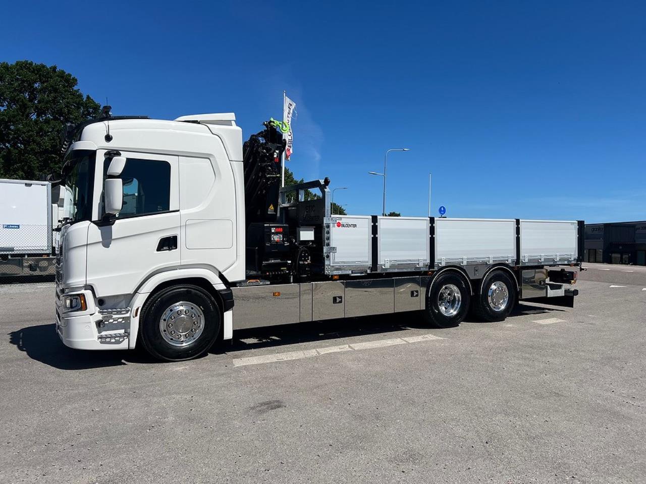 Scania G500 6x2*4 Brädgårdsbil Kranbil Hiab 232 Kran 2025 - Kran
