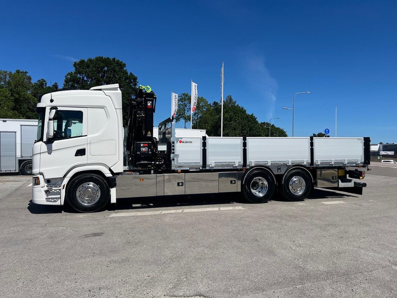 Scania G500 6x2*4 Brädgårdsbil Kranbil Hiab 232 Kran 2025 - Kran