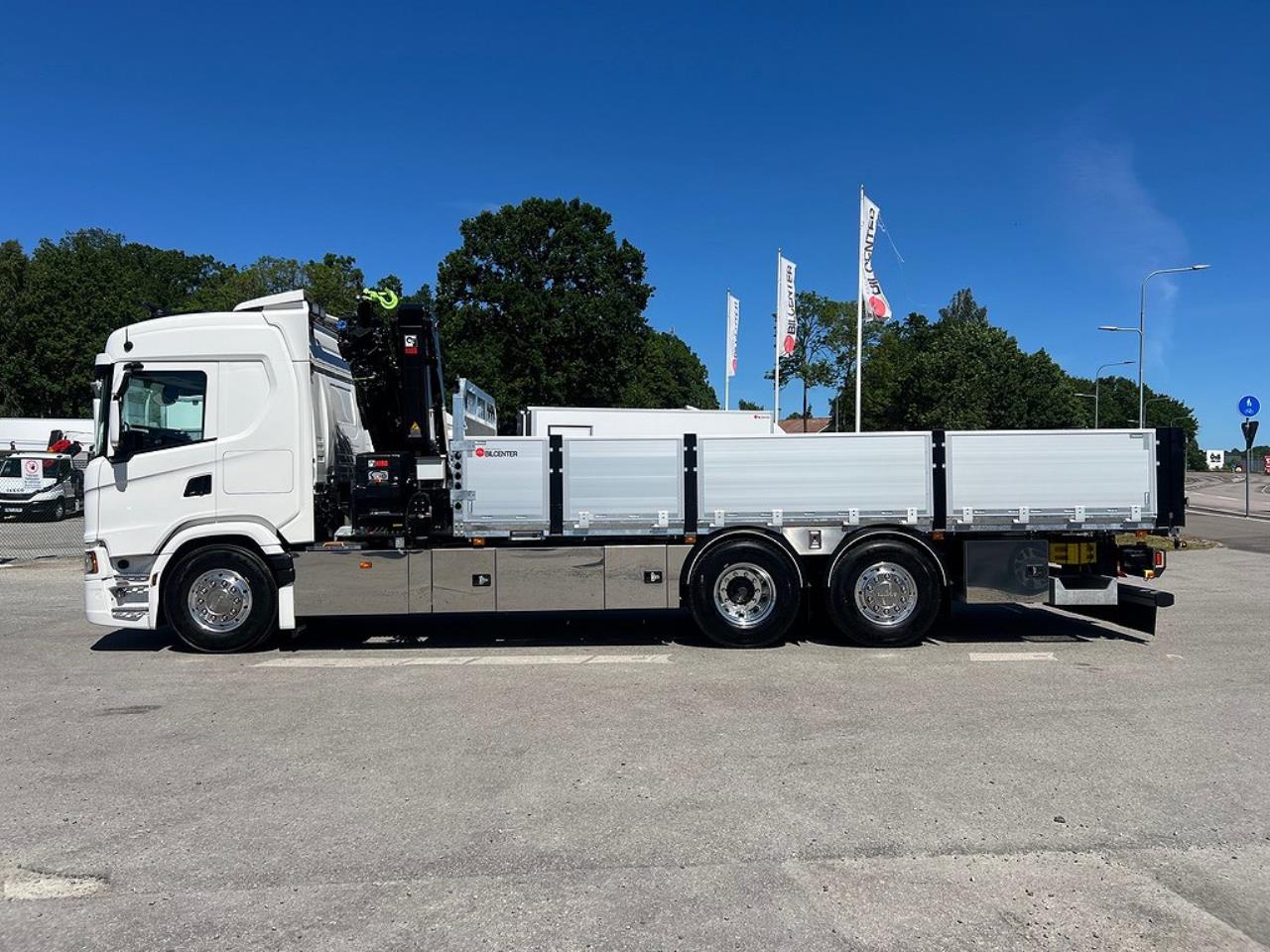 Scania G500 6x2*4 Brädgårdsbil Kranbil Hiab 232 Kran 2025 - Kran