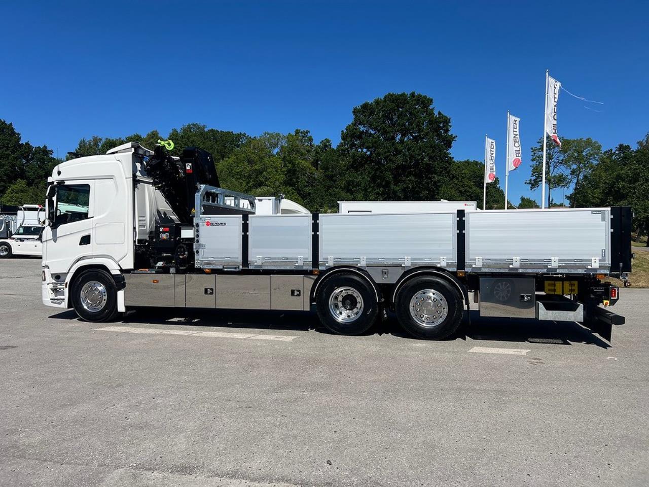 Scania G500 6x2*4 Brädgårdsbil Kranbil Hiab 232 Kran 2025 - Kran