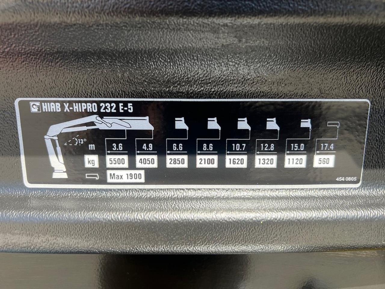 Scania G500 6x2*4 Brädgårdsbil Kranbil Hiab 232 Kran 2025 - Kran