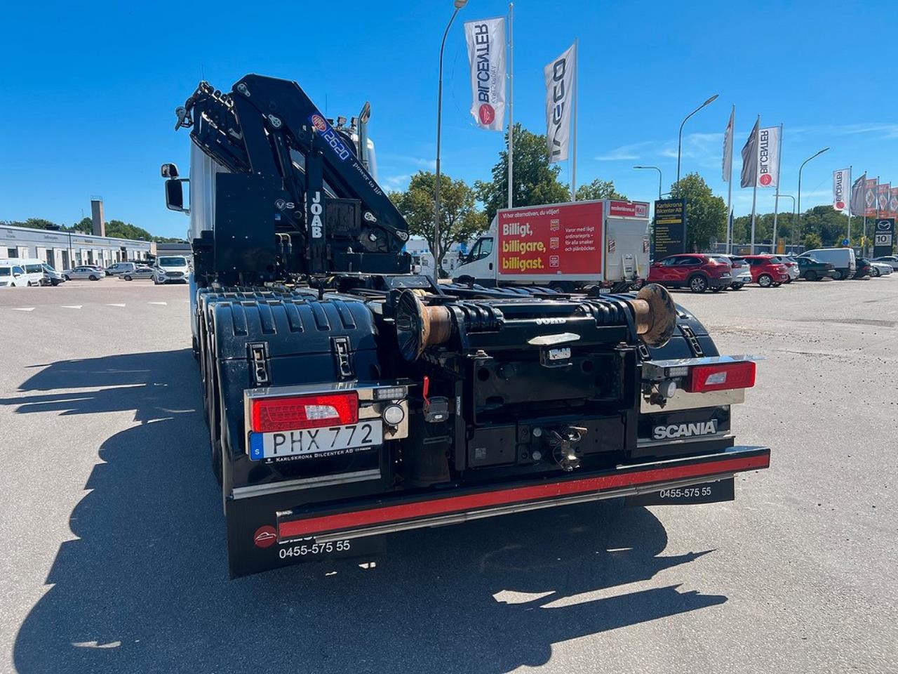 Scania R450 8x4*4 Tridem Kranväxlare Euro 6 2017 - Kran
