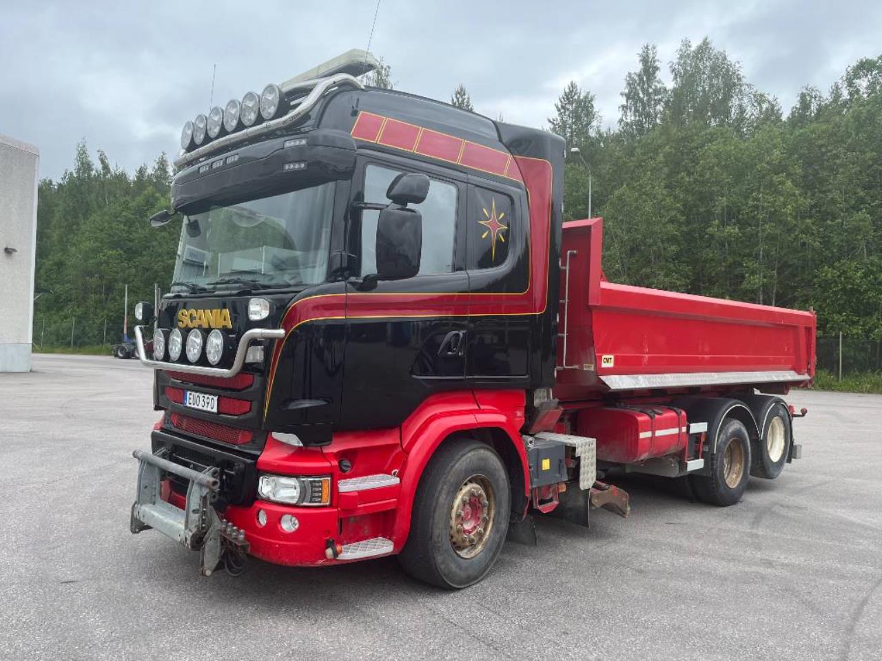 Scania R580 2015 - Krok/Lastväxlare