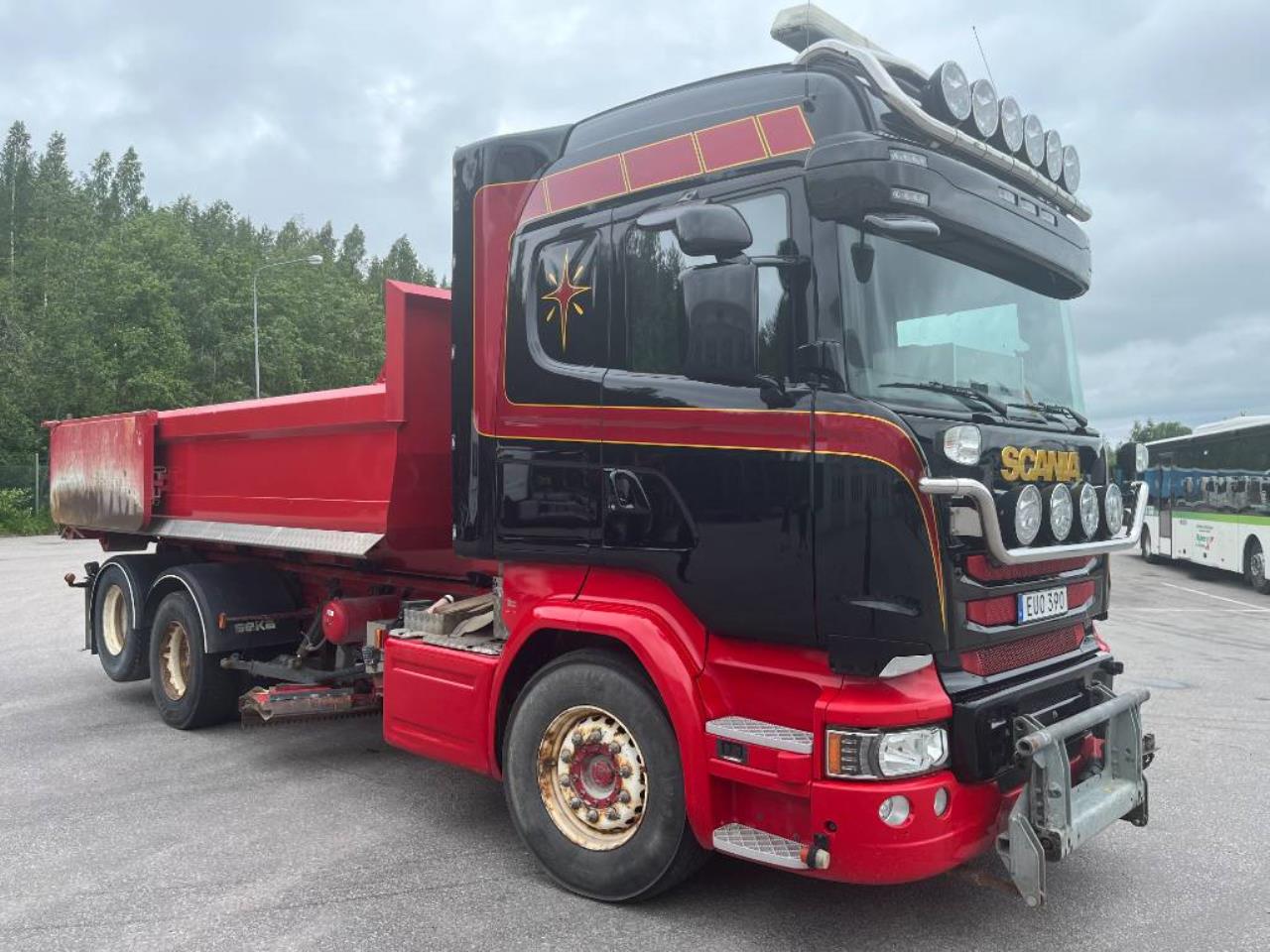 Scania R580 2015 - Krok/Lastväxlare
