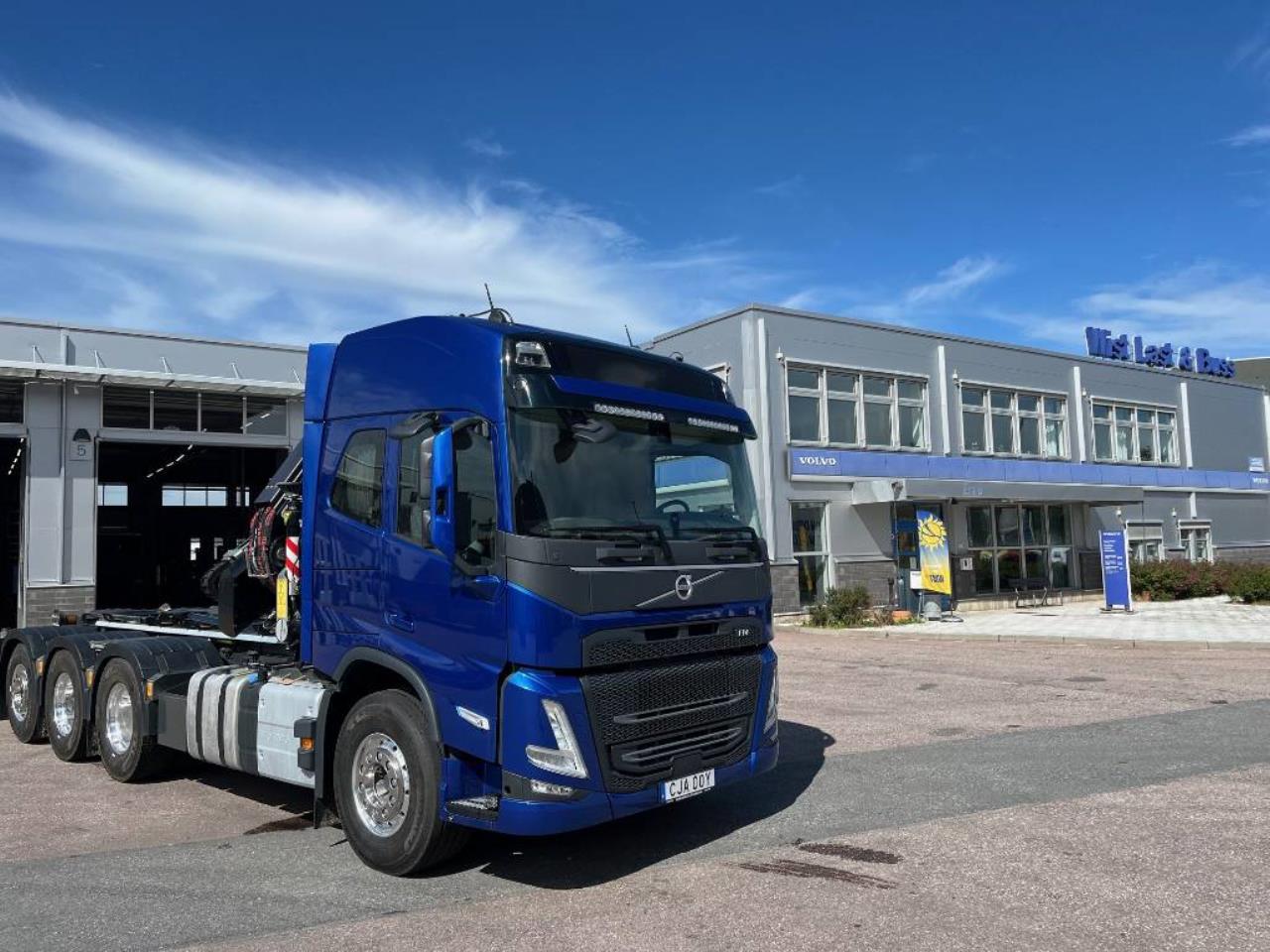 Volvo FM 500 Kranväxlare 8X4 2024 - Kran