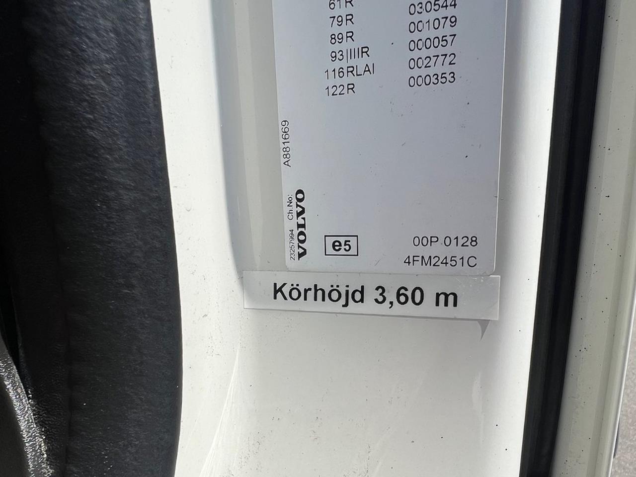 Volvo FM 330 4x2 Skåpbil Skåpsvärmare Euro 6 2021 - Skåp