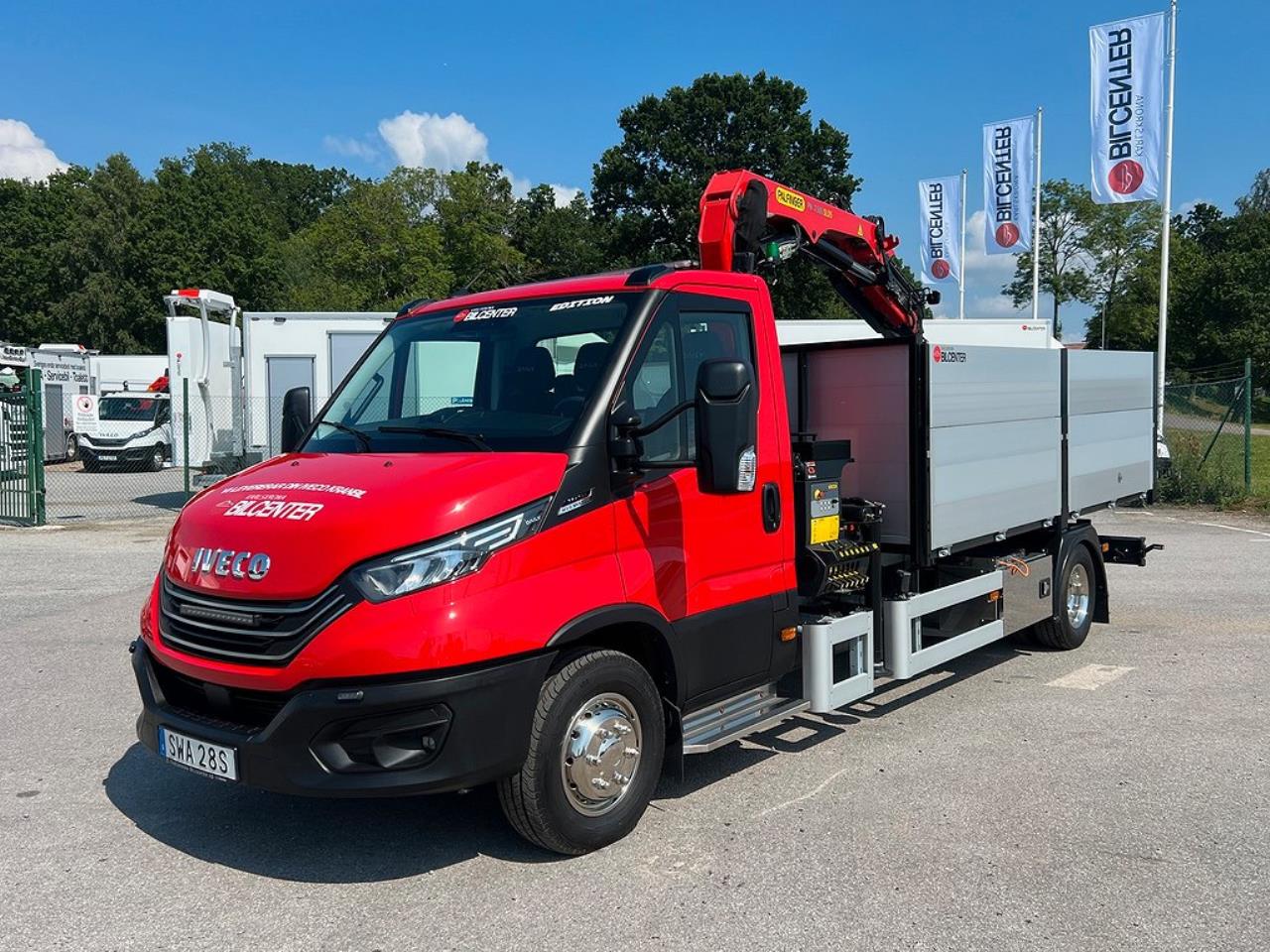 Iveco Daily 72C18 Tippbil / Kranbil Palfinger Kran & Skopa 2024 - Övrigt