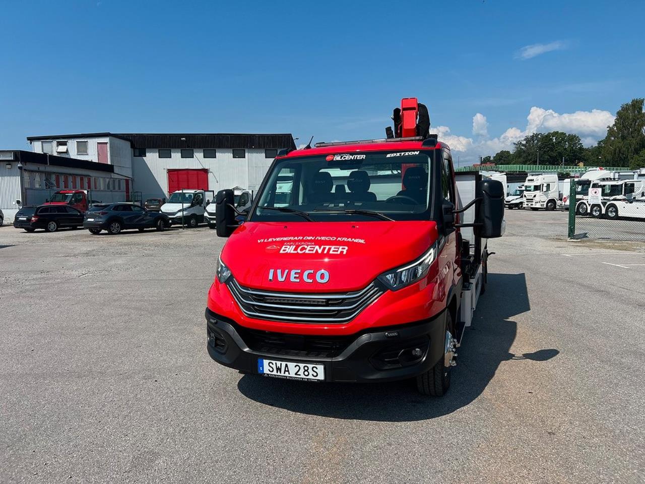 Iveco Daily 72C18 Tippbil / Kranbil Palfinger Kran & Skopa 2024 - Övrigt
