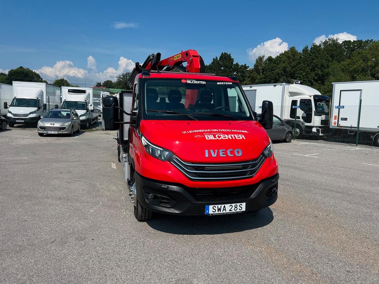 Iveco Daily 72C18 Tippbil / Kranbil Palfinger Kran & Skopa 2024 - Övrigt