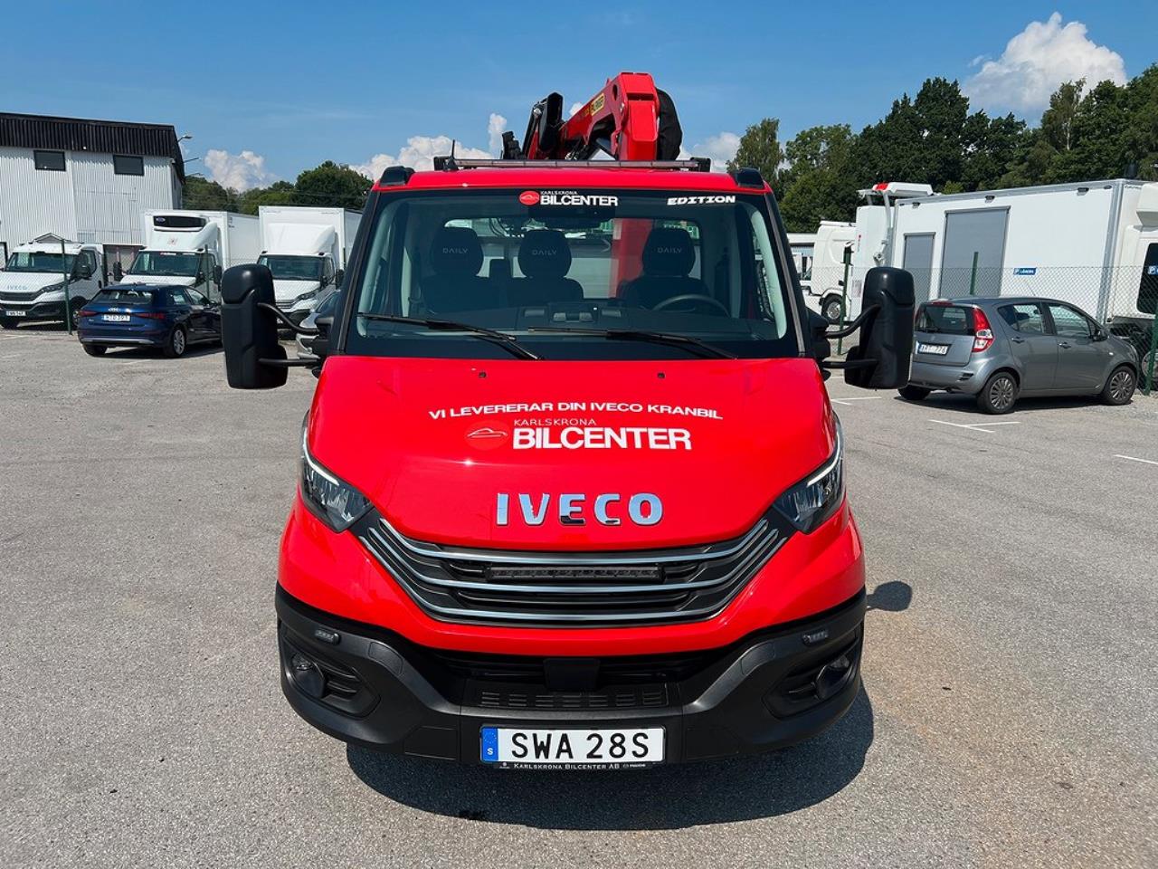 Iveco Daily 72C18 Tippbil / Kranbil Palfinger Kran & Skopa 2024 - Övrigt
