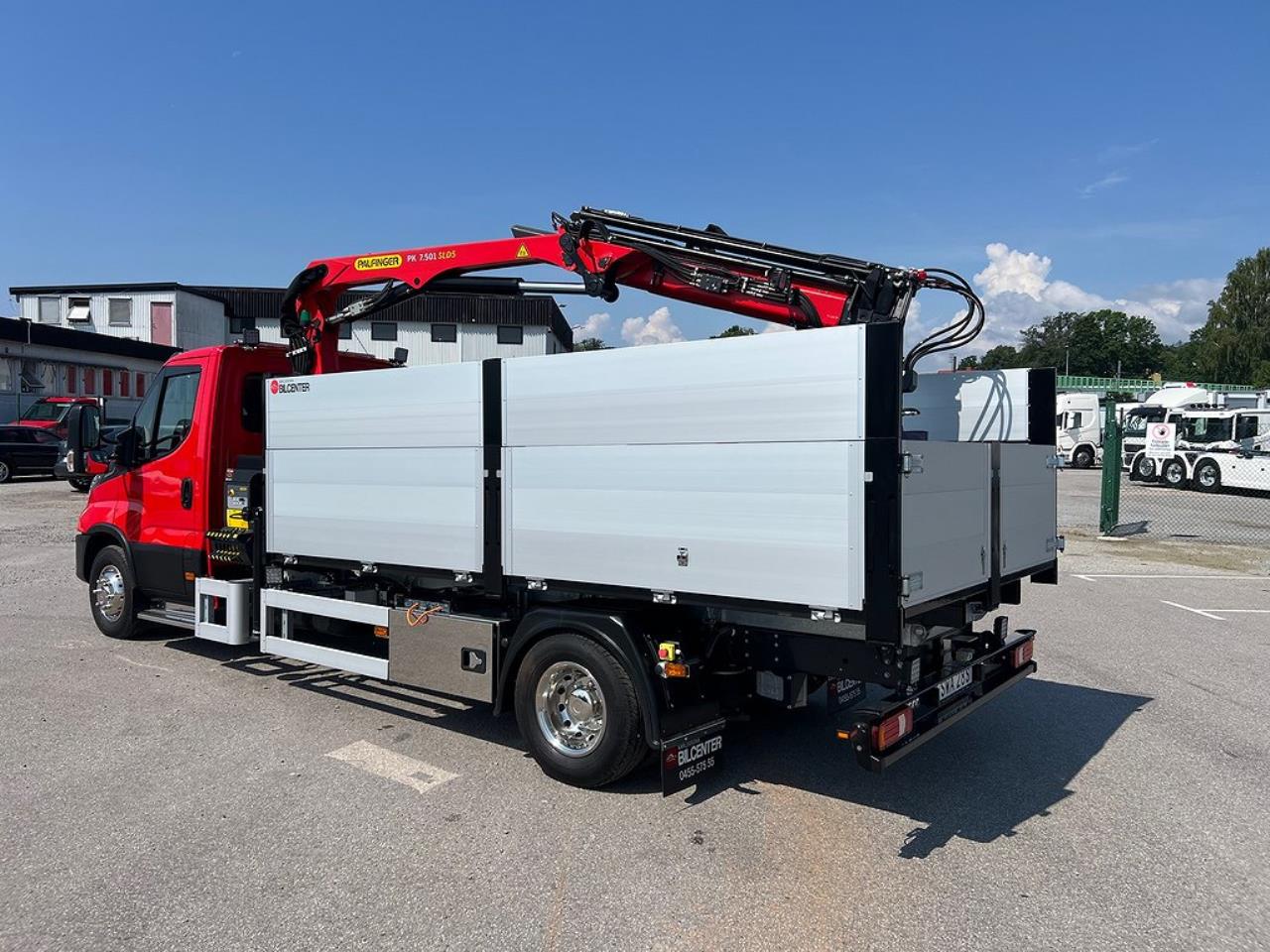 Iveco Daily 72C18 Tippbil / Kranbil Palfinger Kran & Skopa 2024 - Övrigt